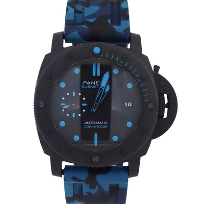 Panerai Luminor 47mm Black Dial Watch Ref# PAM01616