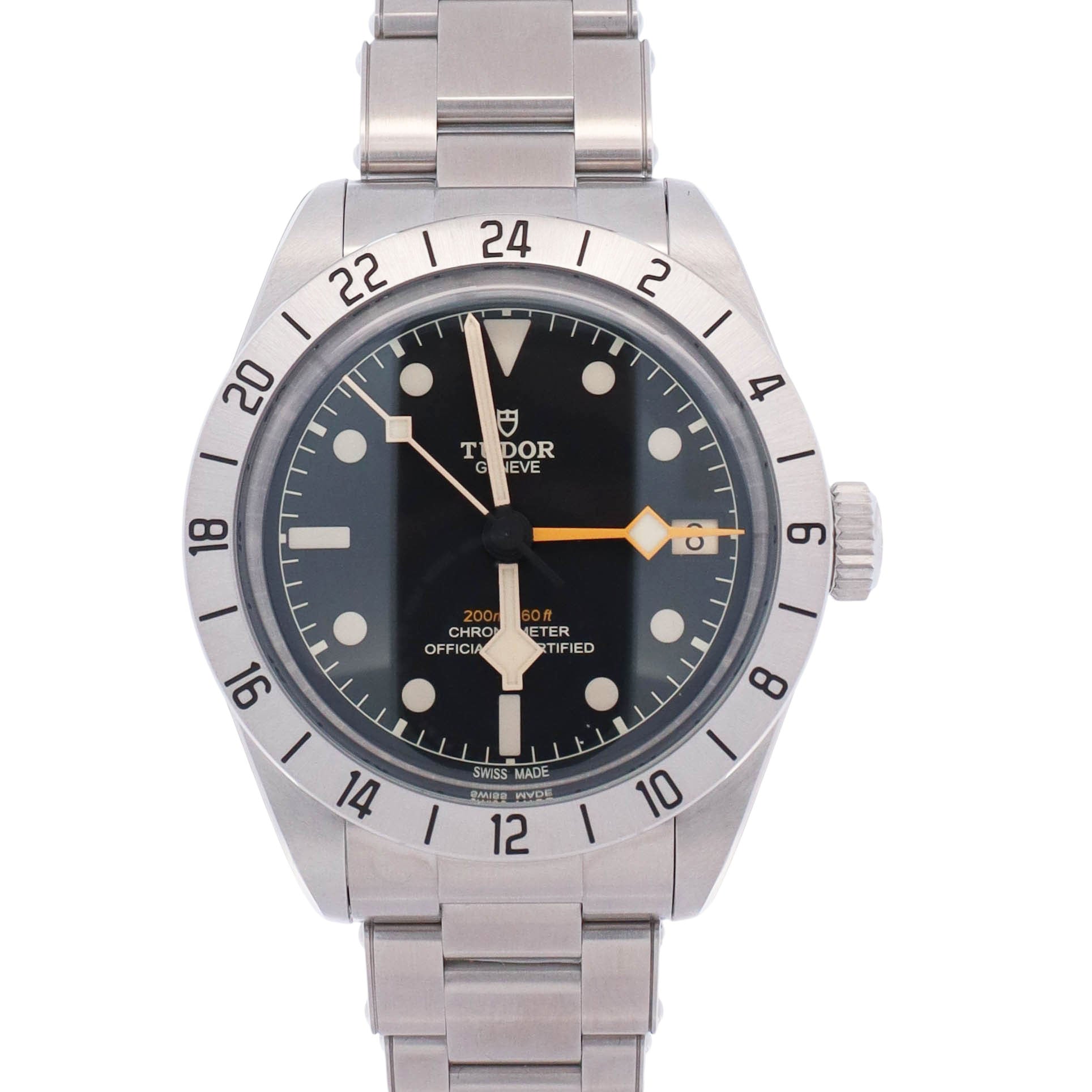 Tudor Black Bay 39mm Black Dial Watch Ref# 79470