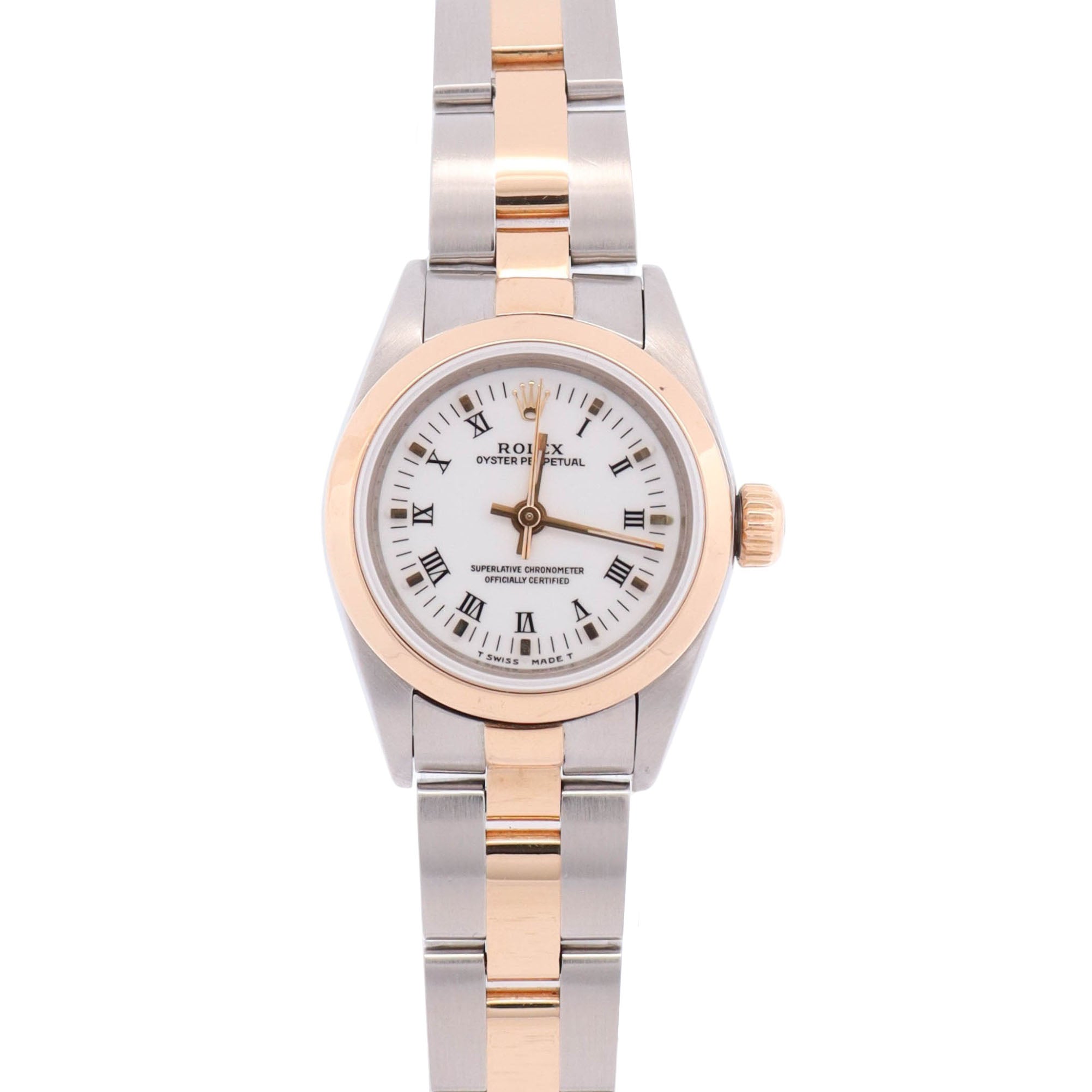Rolex Datejust 26mm White Dial Watch Ref# 67183