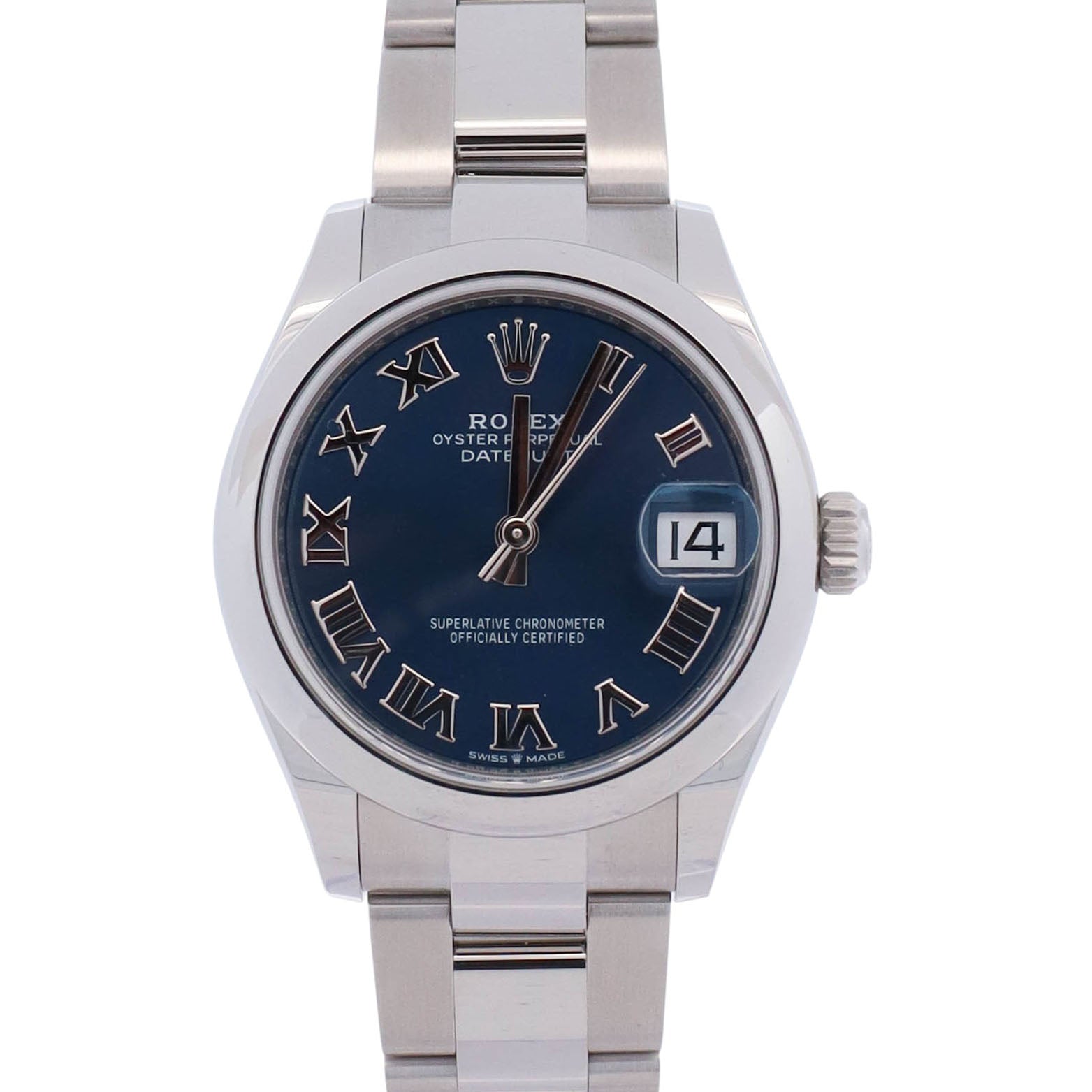 Rolex Datejust 31mm Blue Dial Watch Ref# 278240