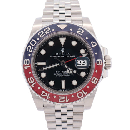 Rolex GMT Master II 40mm Black Dial Watch Ref# 126710BLRO