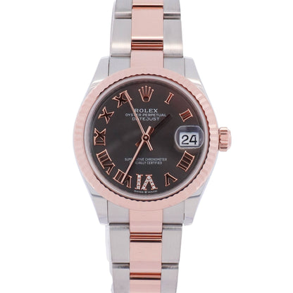 Rolex Datejust 31mm Rhodium Dial Watch Ref# 278271