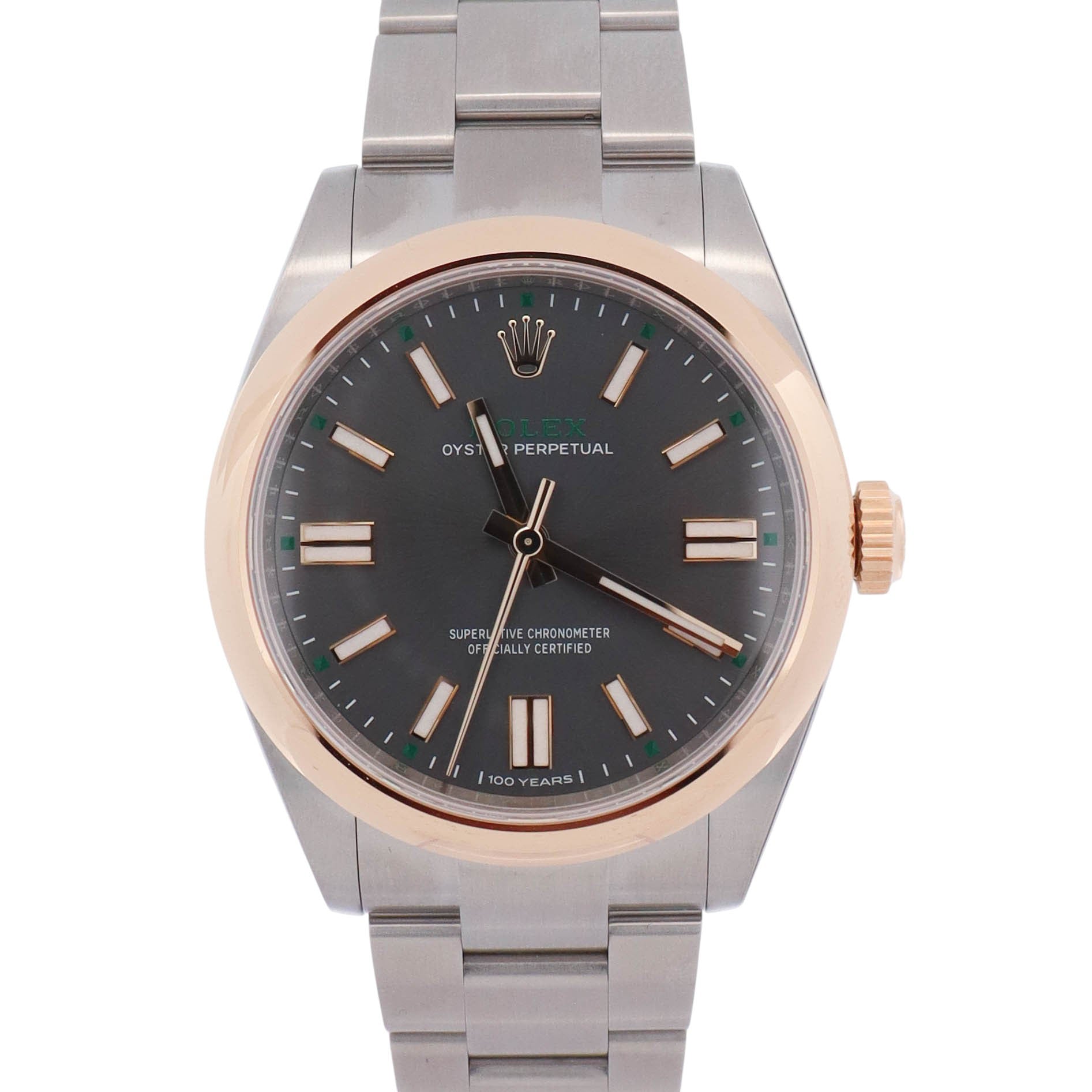 Rolex Oyster Perpetual 41mm Silver Dial Watch Ref# 134303