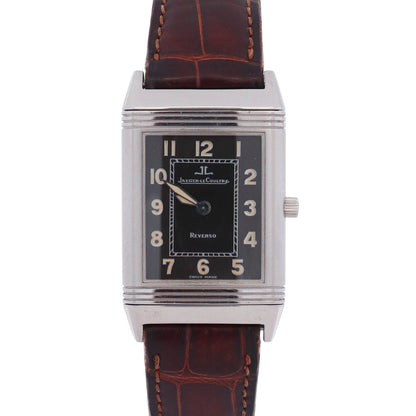 Jaeger Le Coultre Reverso Shadow 23mm Black  Dial Watch Ref# 251.8.86