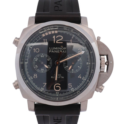 Panerai Luminor 1950 Reggata PCYC 3 Days 47mm Black Dial Watch Ref# PAM00652