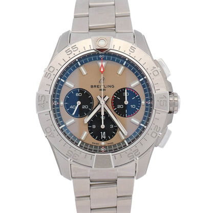 Breitling Avenger B01 44mm Brown Dial Watch Ref# AB0147101A1A1