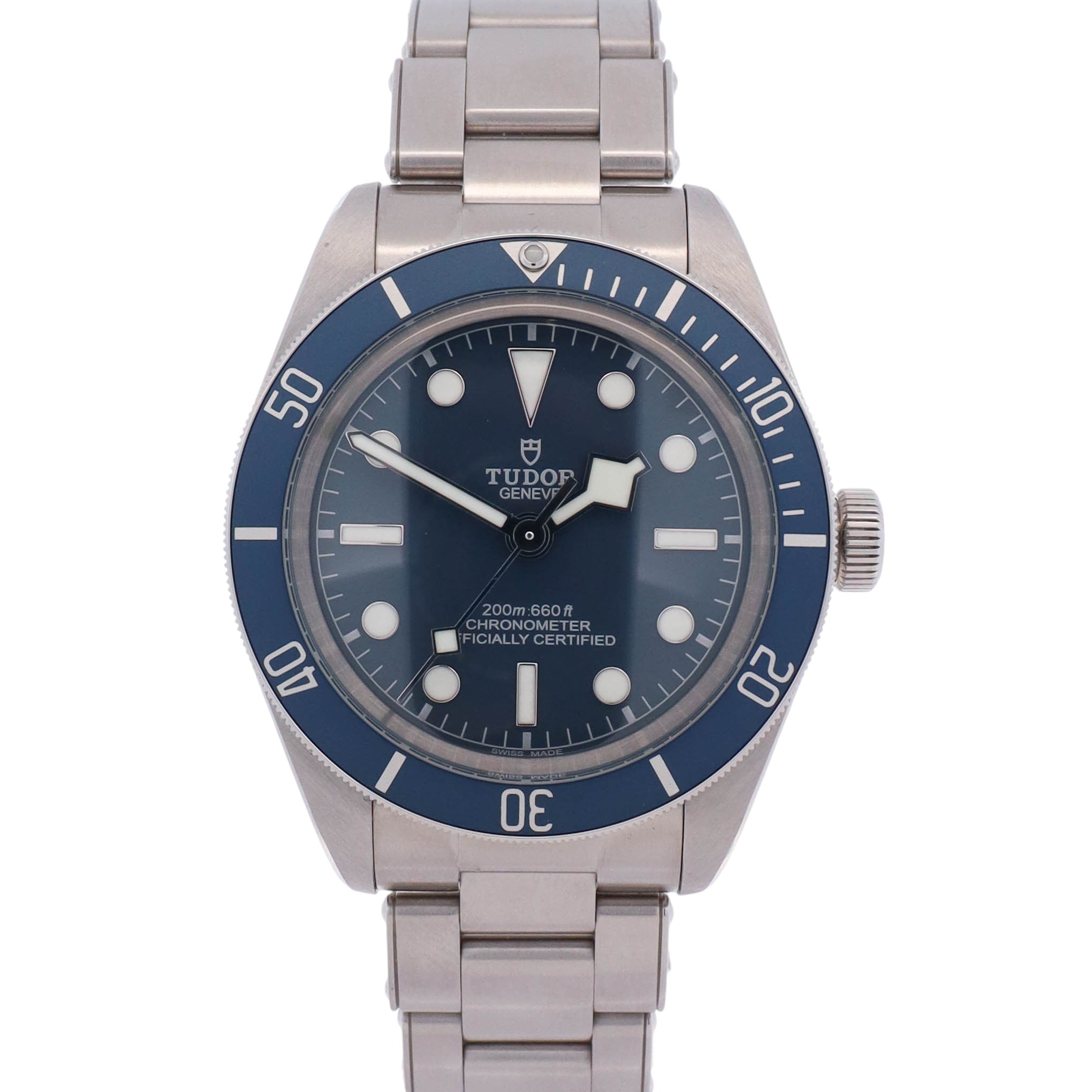 Tudor Black Bay 39mm Blue Dial Watch Ref# 79030B