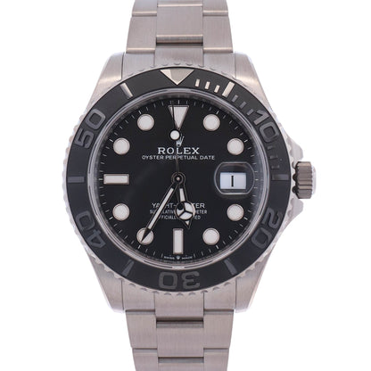 Rolex Yacht-Master 42mm Black Dial Watch Ref# 226627