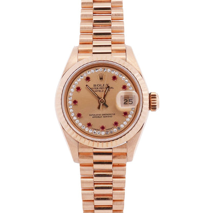 Rolex Datejust 26mm Champagne Dial Watch Ref# 69178