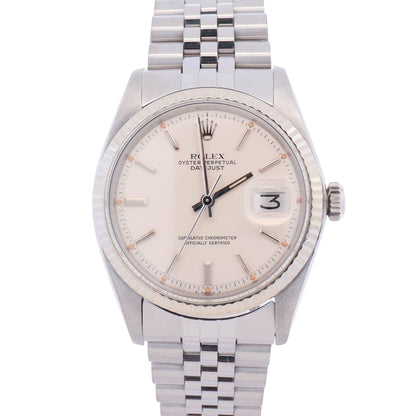 Rolex Datejust 36mm Silver Dial Watch Ref# 1601