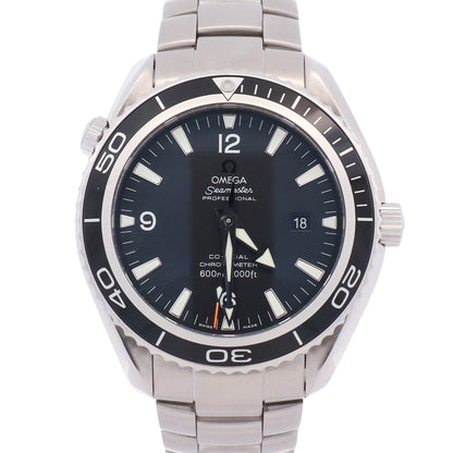 Omega Seamaster 45.5mm Black Dial Watch Ref# 2200.50.00