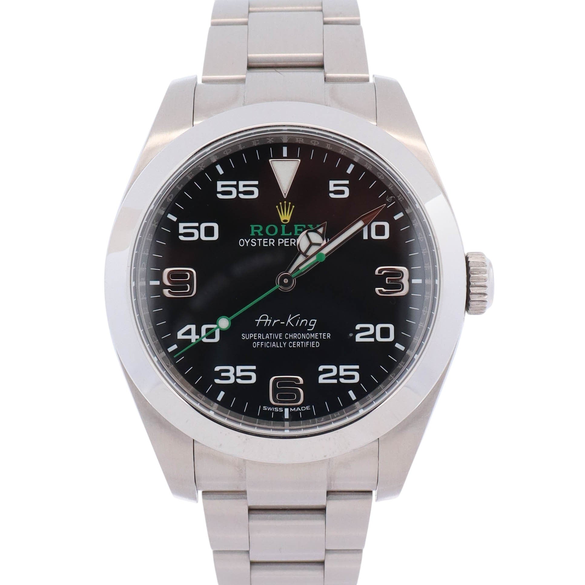 Rolex Air-King 40mm Black Dial Watch Ref# 116900