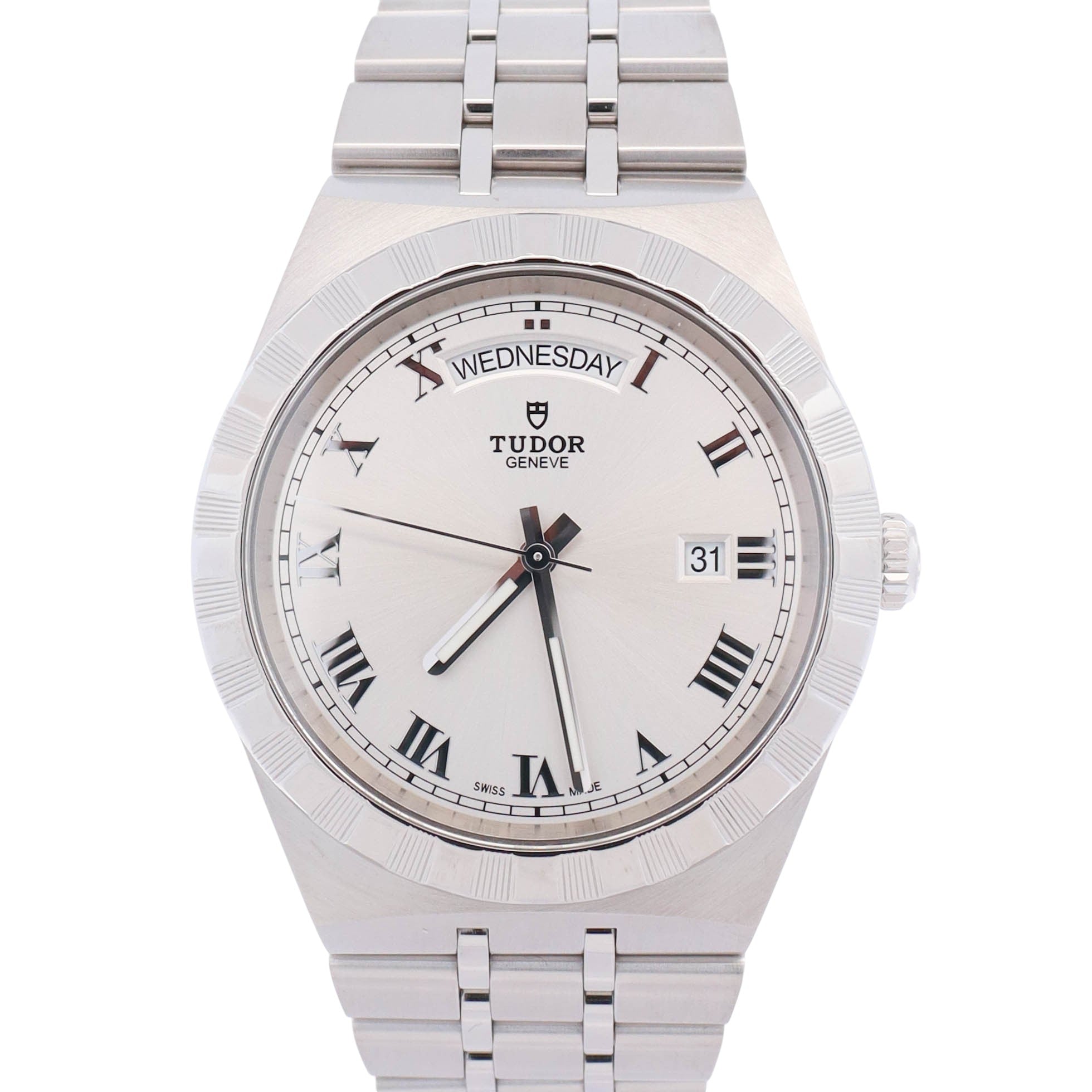 Tudor Royal 41mm Silver  Dial Watch Ref# 28600