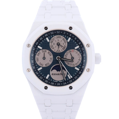 Audemars Piguet Royal Oak 41mm Blue Dial Watch Ref# 26579CB.OO.1225CB.01