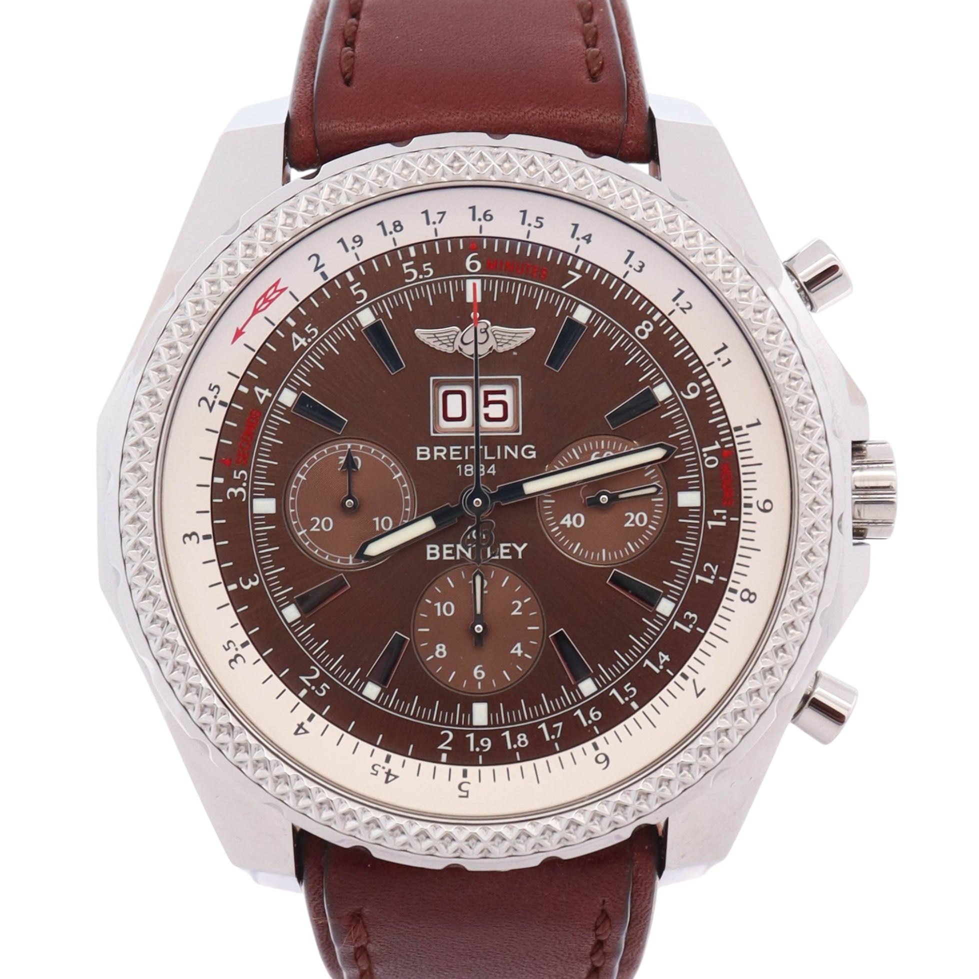 Breitling Bentley 49mm Brown Dial Watch Ref# A4436212/Q504