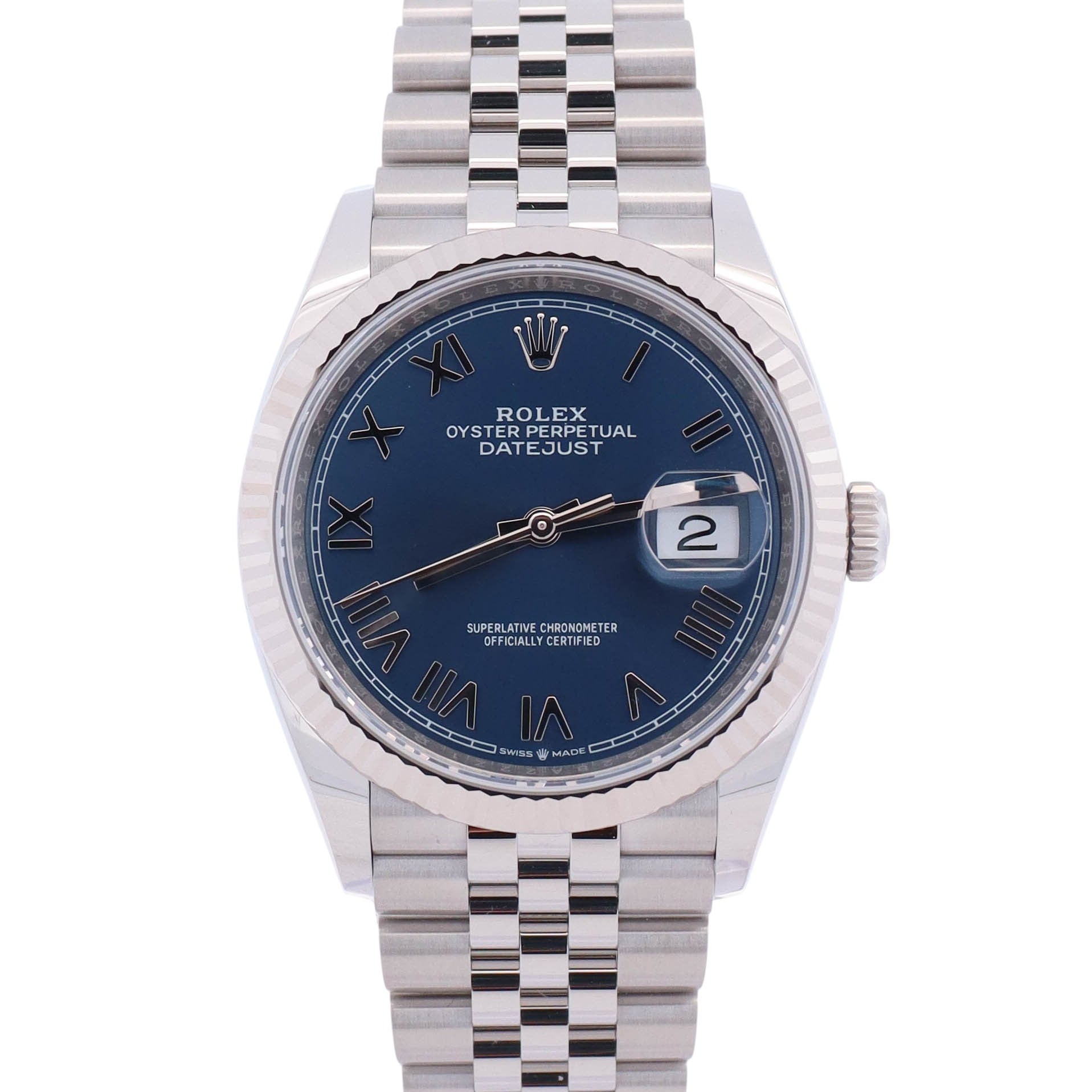 Rolex Datejust 36mm Blue Dial watch Ref: 126234