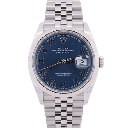 Rolex Datejust 36mm Blue Dial watch Ref: 126234