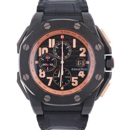 Audemars Piguet Royal Oak Offshore Arnold Schwarzeneggar "The Legacy" Limited Edition 48mm Black & Bronze Chronograph Dial Watch Ref: 2637810.00.A001KE.01