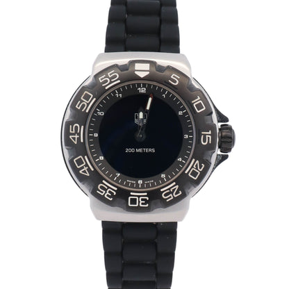 Tag Heuer Formula 1 40mm Black Dial Watch Ref# CAC111D