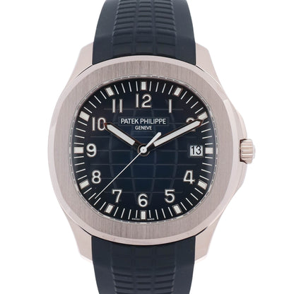 Patek Philippe Aquanaut 42mm Blue Dial Watch Ref# 5168G-001