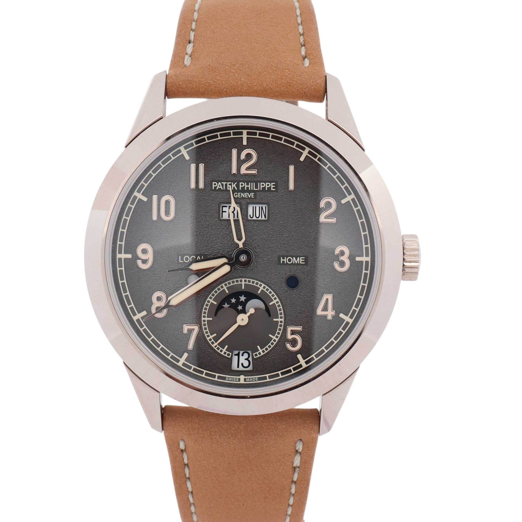 Patek Philippe Annual Calendar 41mm Gray Dial Watch Ref# 5326G-001