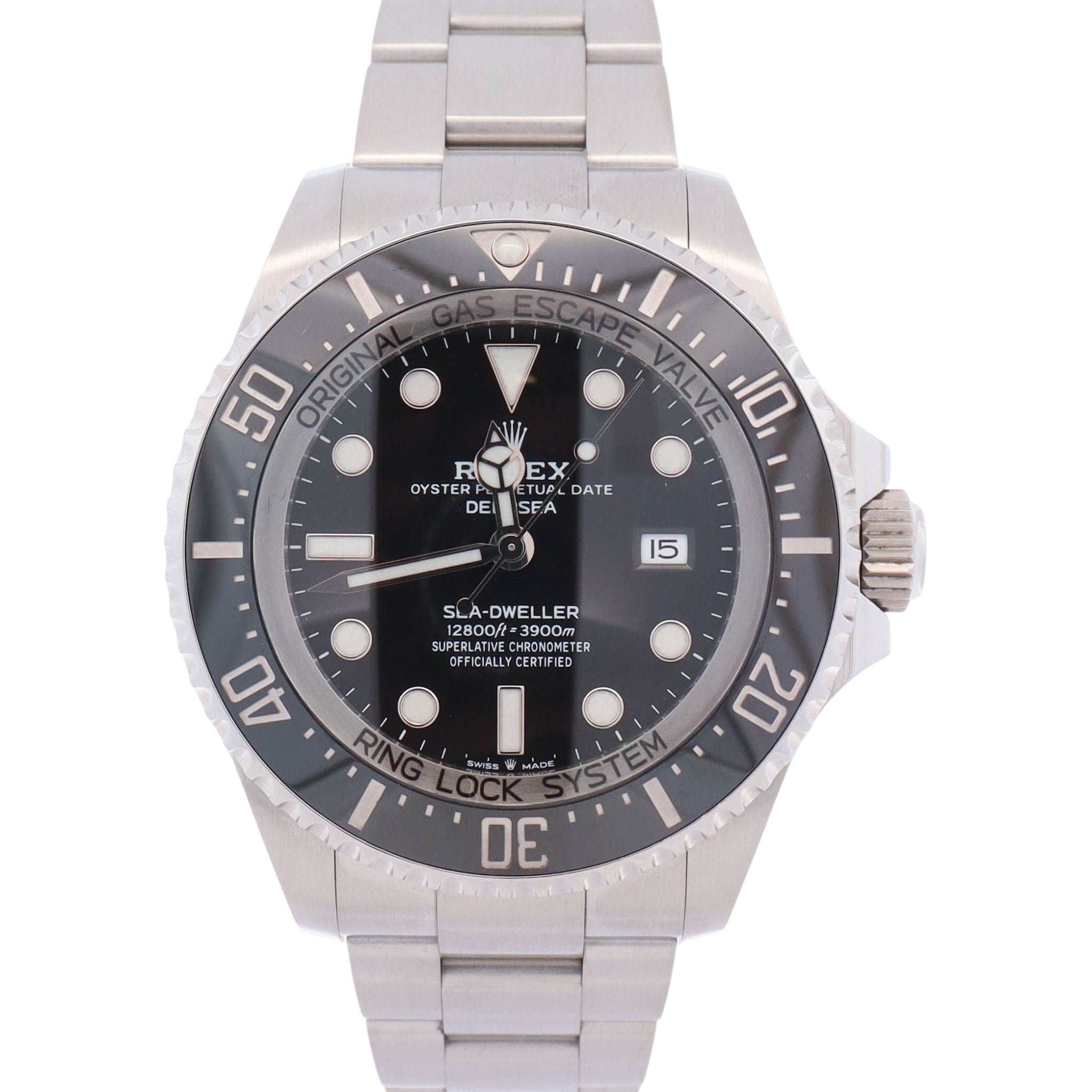 Rolex Sea-Dweller 44mm Black Dial Watch Ref# 126660