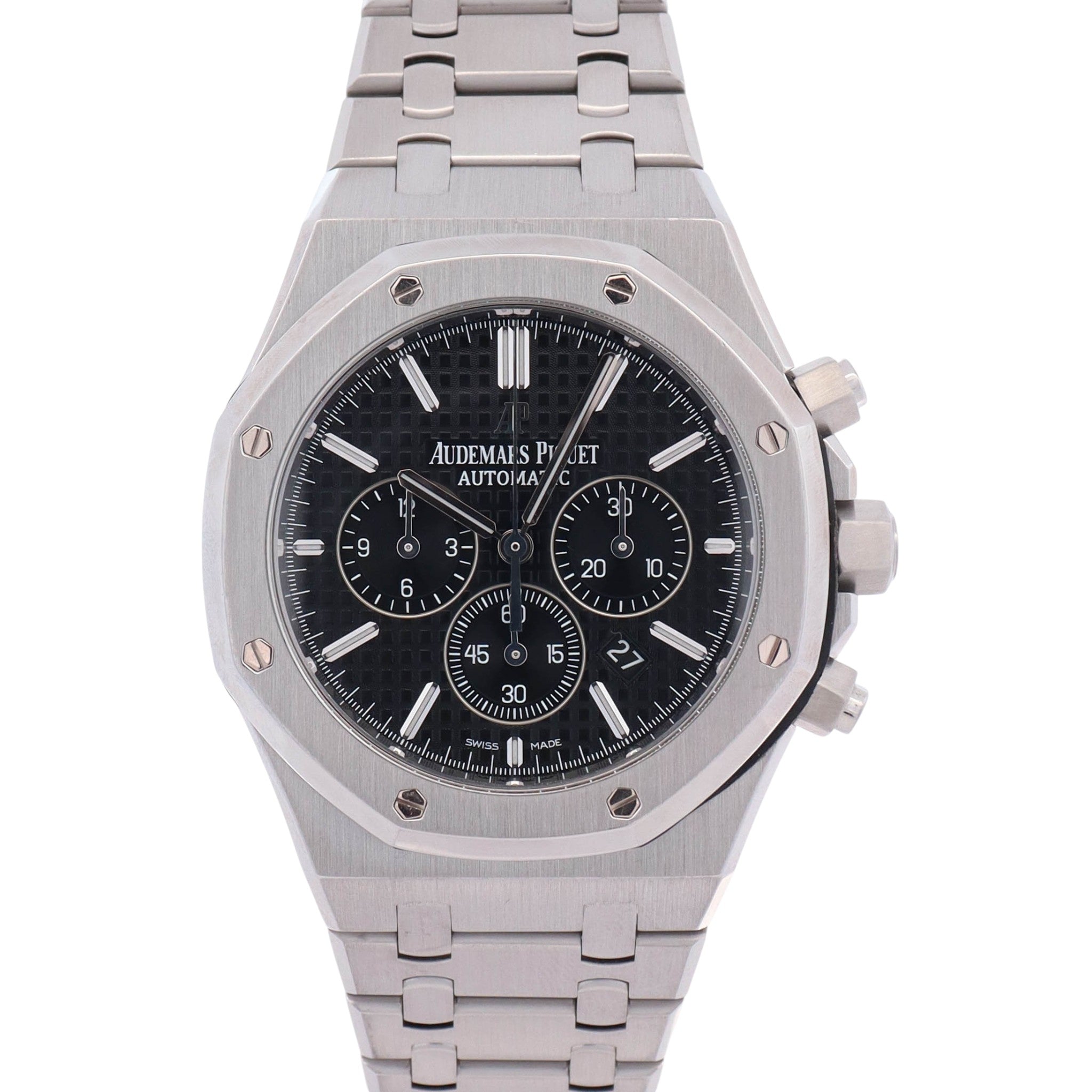 Audemars Piguet Royal Oak 41mm Black Dial Watch Ref# 26320ST.00.1220ST.01