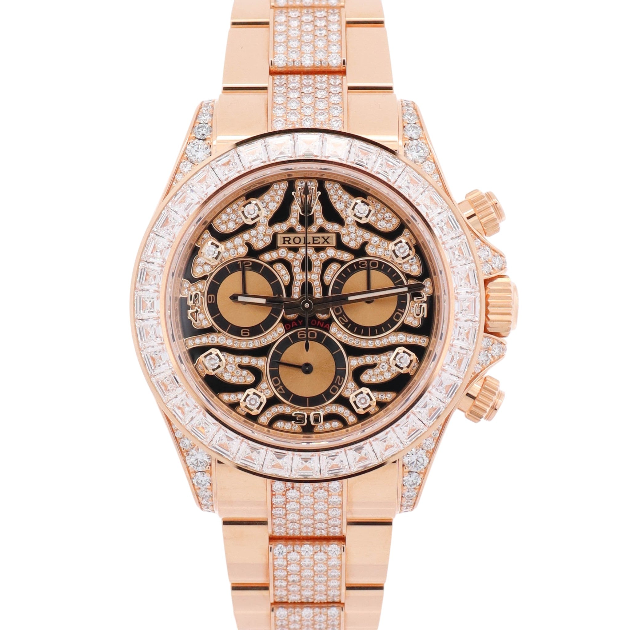 Rolex Daytona 40mm "Eye of the Tiger" Dial Watch Ref# 116598TBR