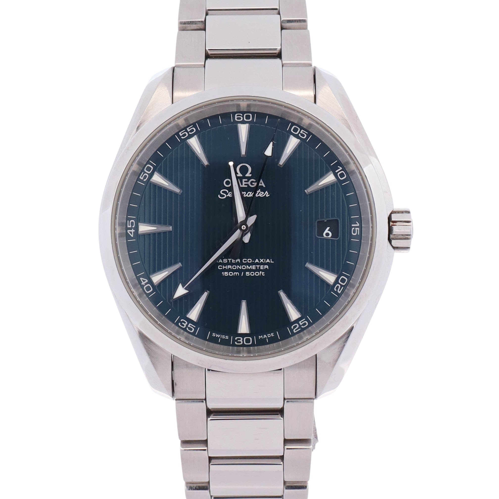 Omega De Ville 41m Blue Dial Watch Ref: 431.10.41.21.03.001