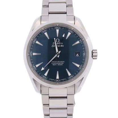 Omega De Ville 41m Blue Dial Watch Ref: 431.10.41.21.03.001