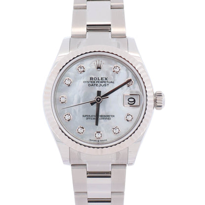 Rolex Datejust 31mm Pink Dial Watch Ref# 278274