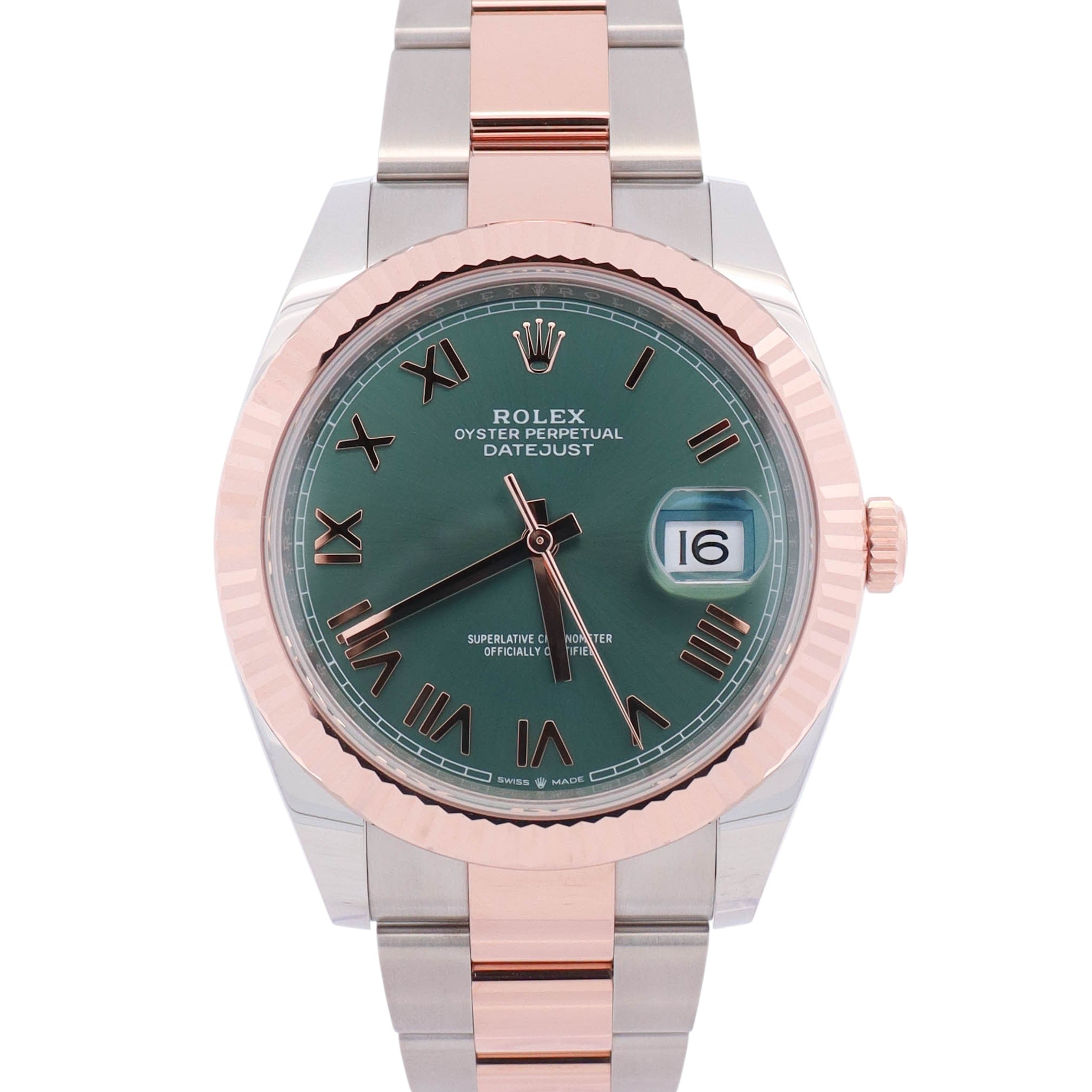 Rolex Datejust 41mm Rhodium Dial Watch Ref# 126331