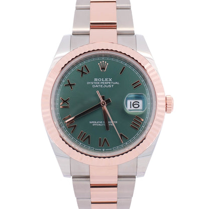 Rolex Datejust 41mm Rhodium Dial Watch Ref# 126331