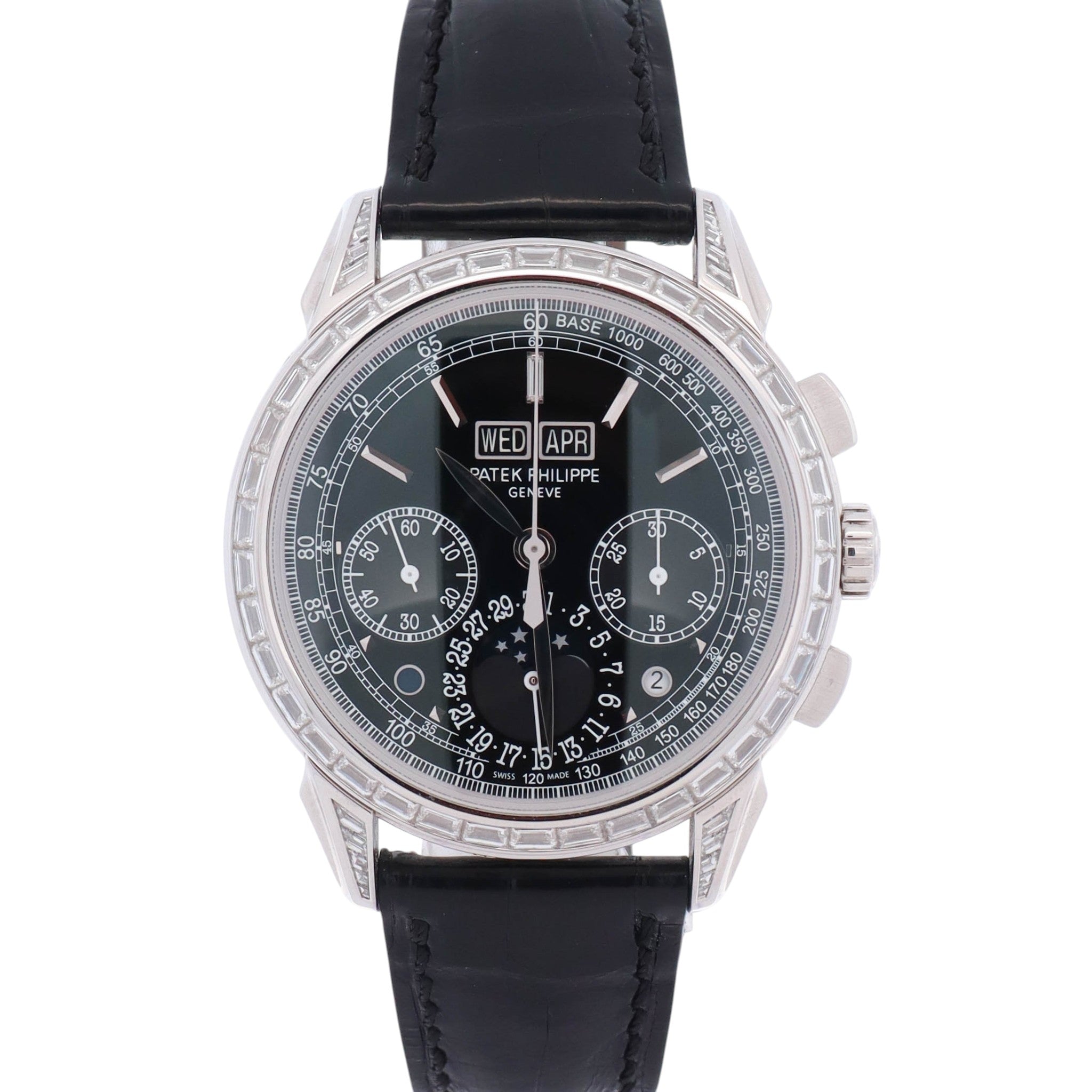 Patek Philippe Grand Complications 41mm Black Dial Watch Ref# 5271P-001