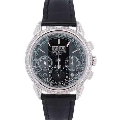 Patek Philippe Grand Complications 41mm Black Dial Watch Ref# 5271P-001