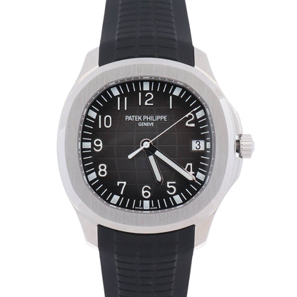 Patek Philippe Aquanaut 40.8mm Black Dial Watch Ref# 5167A-001
