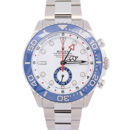 Rolex Yachtmaster II 44mm White Dial Watch Ref# 126680