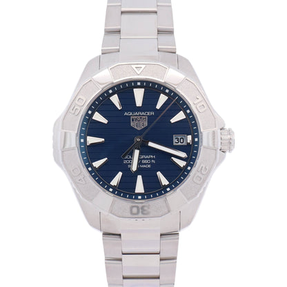 Tag Heuer Aquaracer 40mm Blue Dial Watch Ref# WBP1117.BA0047