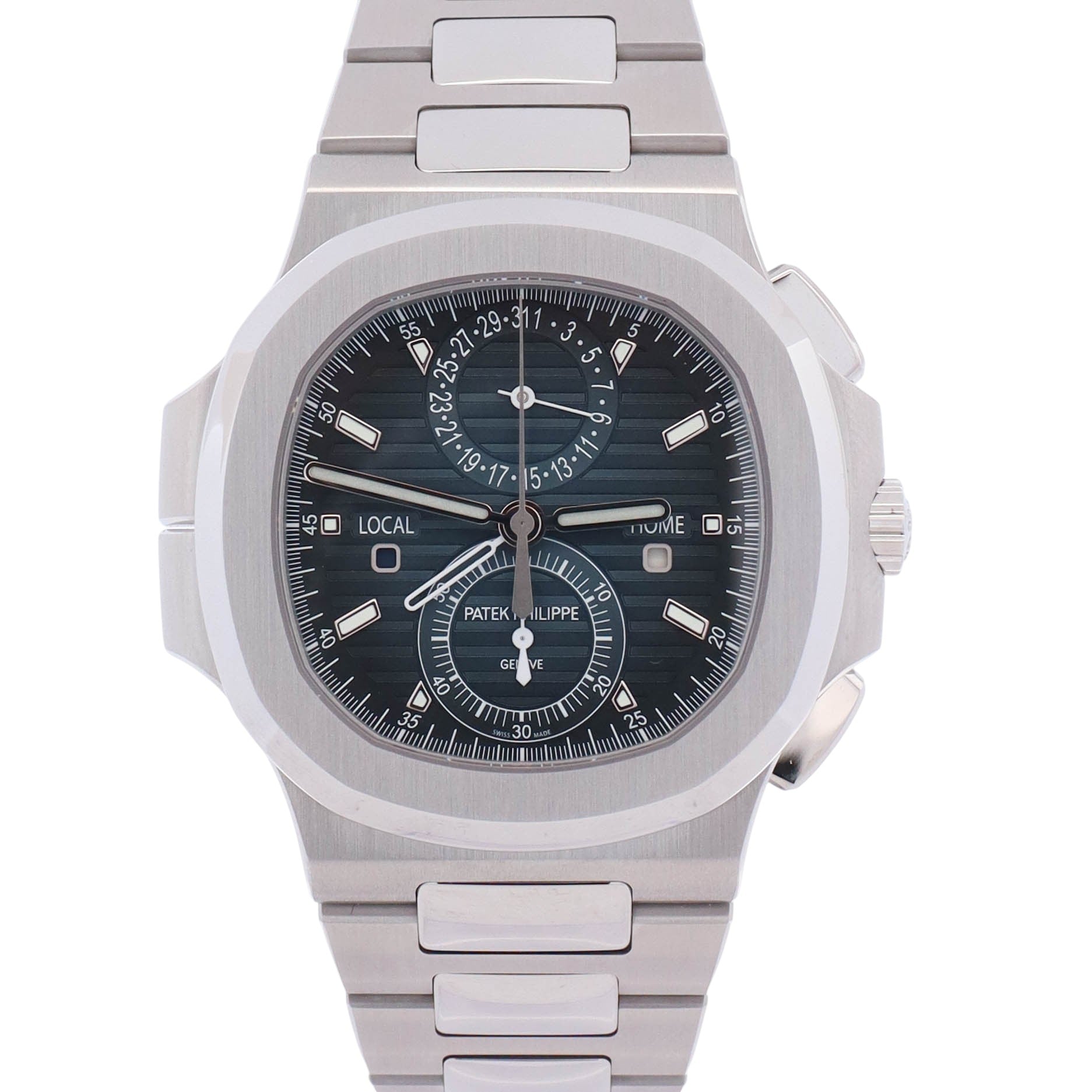 Patek Philippe Nautilus 40.5mm Blue Dial Watch Ref# 5990/1A-001
