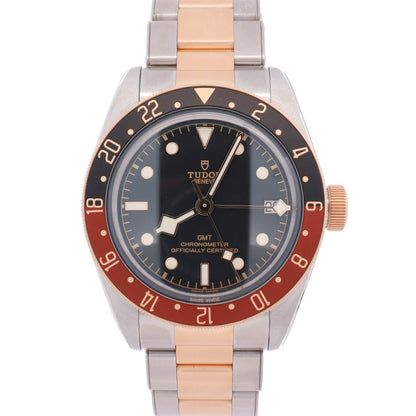 Tudor Black Bay GMT 41mm Black Dial Watch Ref: 79833MN
