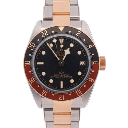 Tudor Black Bay GMT 41mm Black Dial Watch Ref: 79833MN