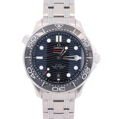 Omega Seamaster 42mm Black Dial Watch Ref# 210.30.42.20.01.001