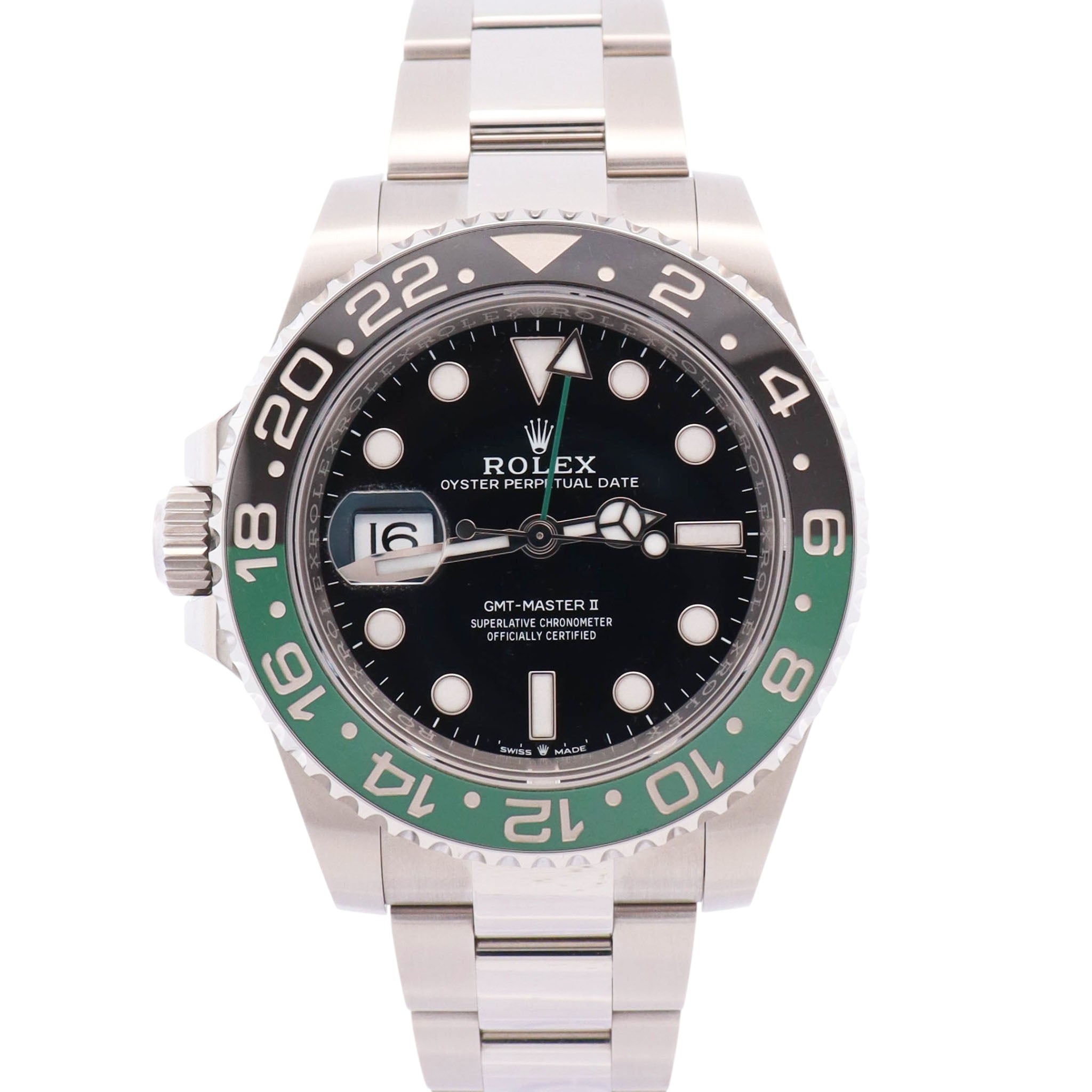 Rolex GMT-Master II 40mm Black Dial Watch Ref# 126720VTNR
