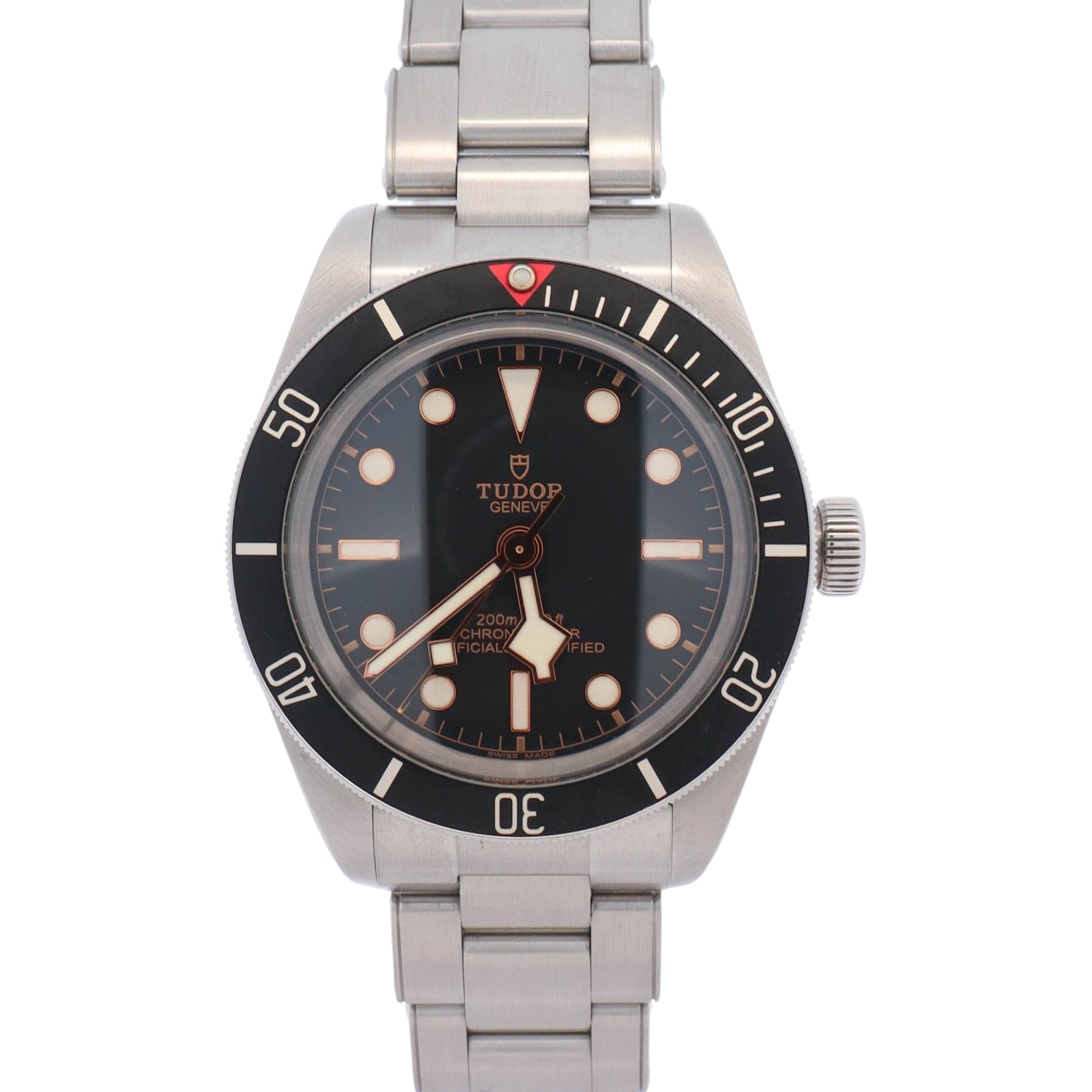 Tudor Black Bay 39mm Black Dial Watch Ref# 79030N