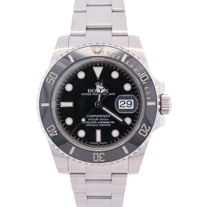 Rolex Submariner 40mm Black Dial Watch Ref# 116610LN