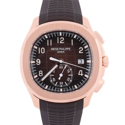 Patek Philippe Aquanaut 42mm Brown Dial Watch Ref# 5968R-001