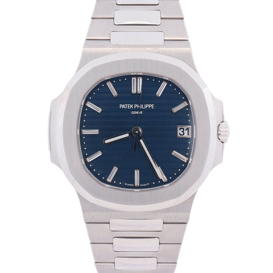 Patek Philippe Nautilus 40mm Blue Dial Watch Ref# 5711/1P-001