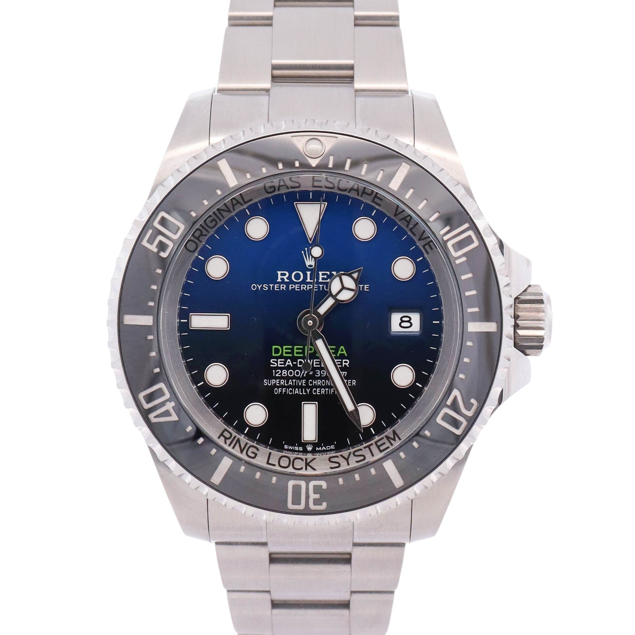Rolex Sea-Dweller 44mm Black/Blue Dial Watch Ref# 136660