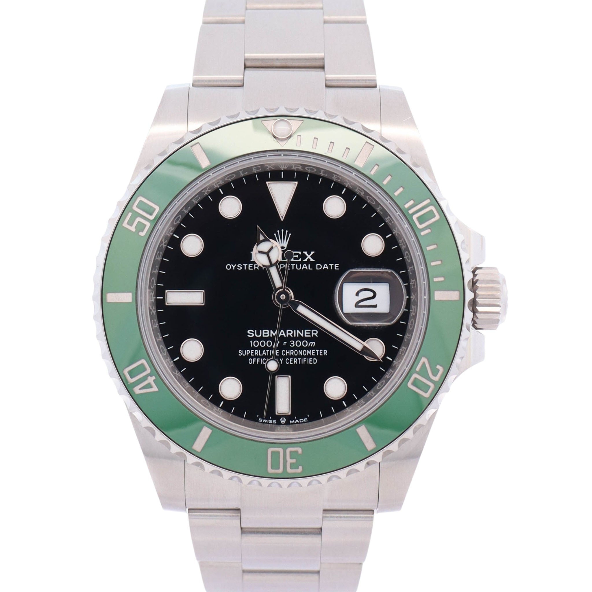 Rolex Submariner 41mm Black Dial Watch Ref# 126610LV