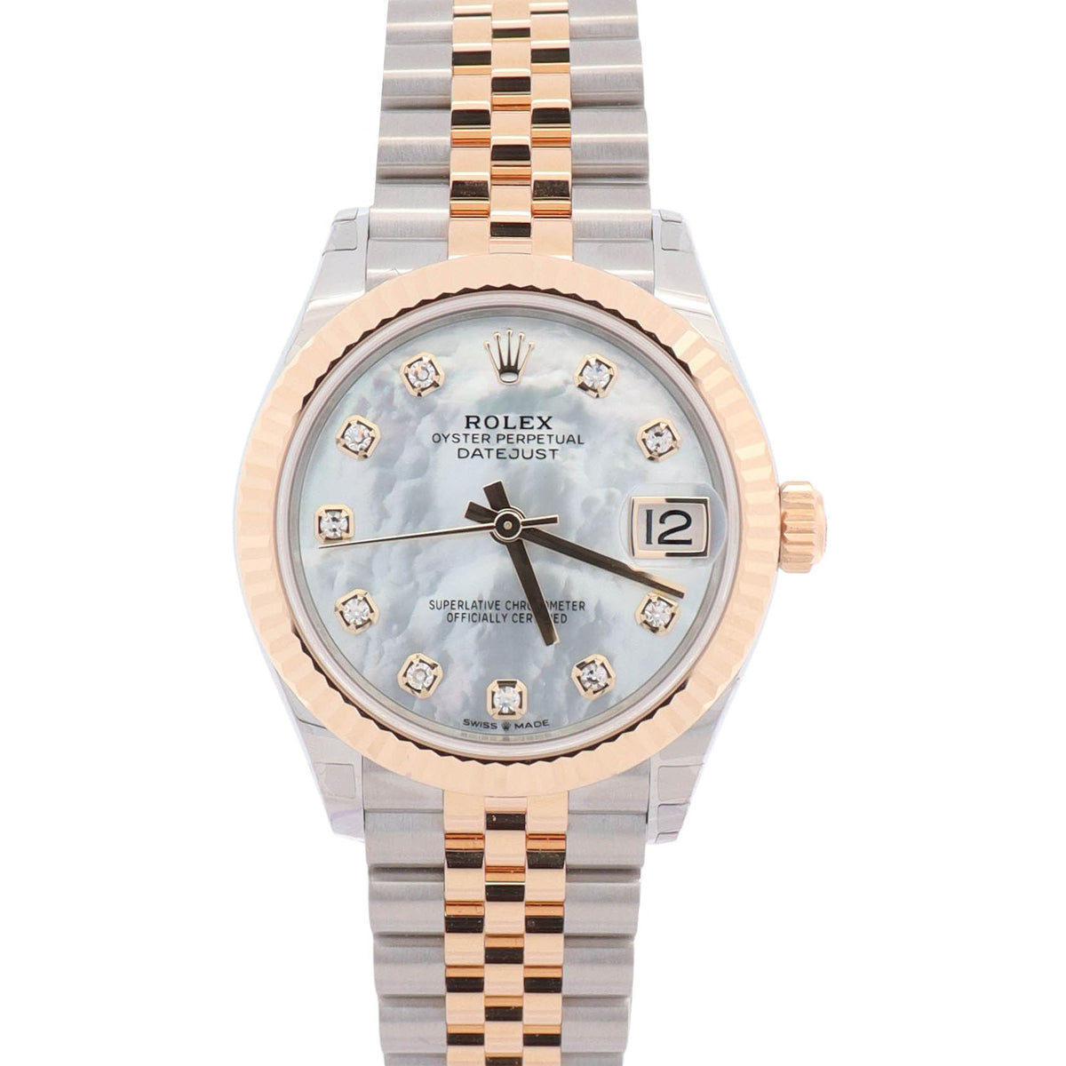Rolex Datejust 31mm Mother Of Pearl Dial Watch Ref# 278273